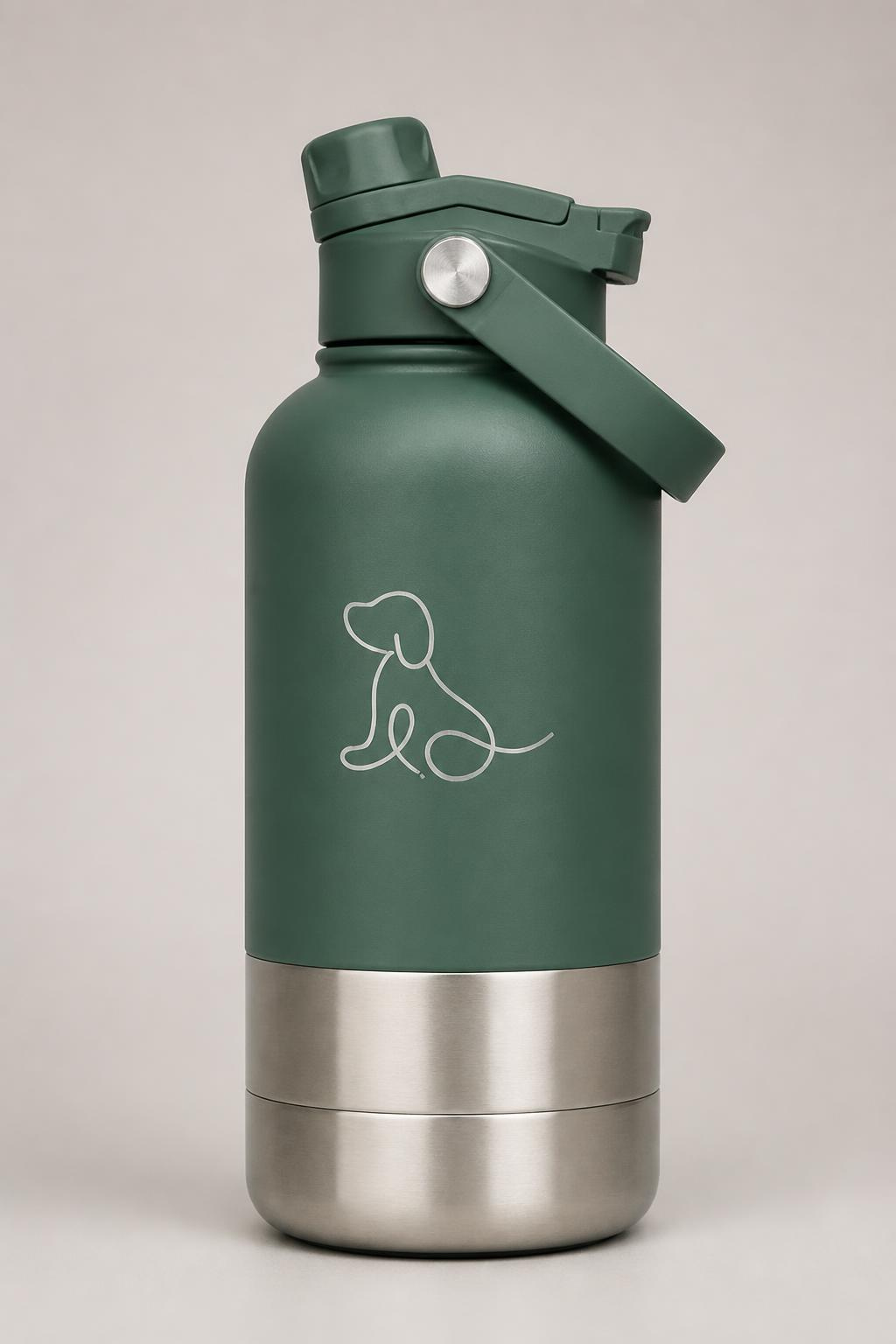 3 in 1 Water Bottle - Limited Edition Dark Green