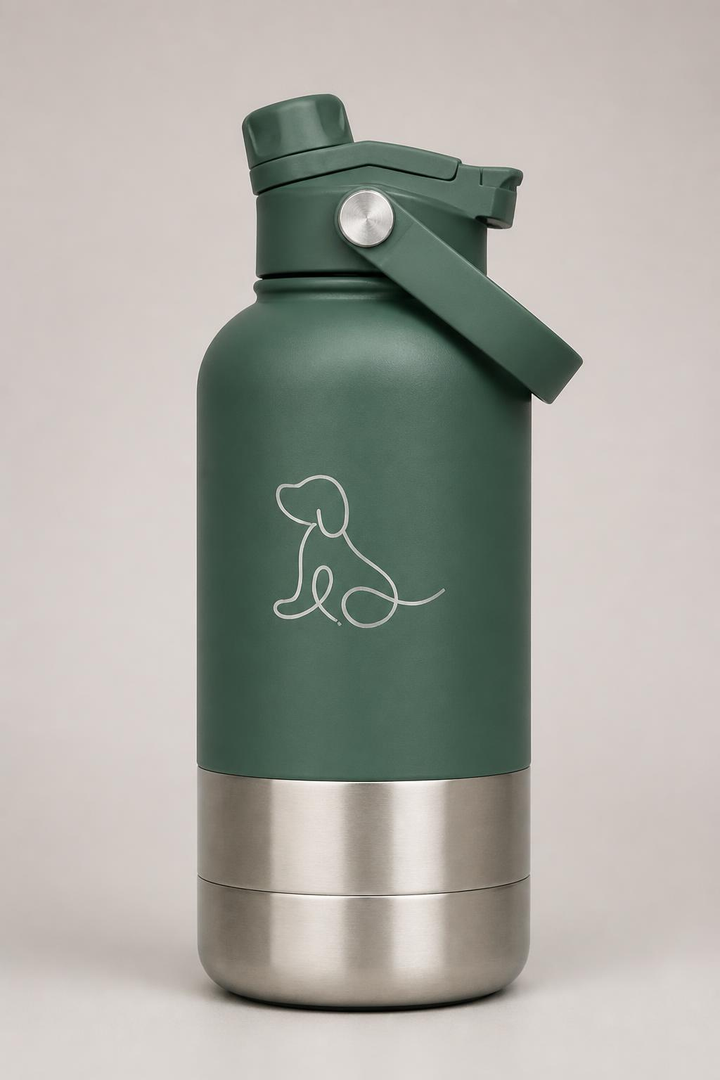 3 in 1 Water Bottle - Limited Edition Dark Green