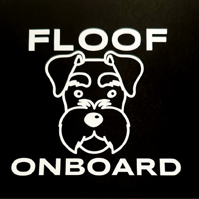 Schnauzer Car Window Decal