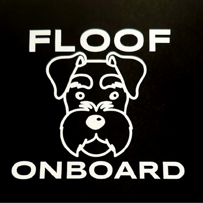 Schnauzer Car Window Decal