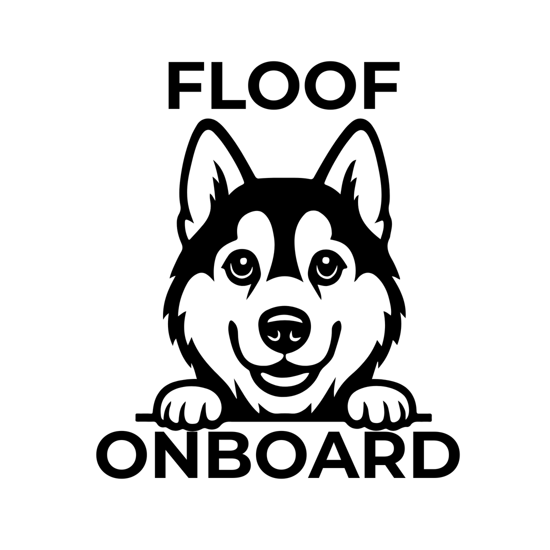 Car Decal - Husky