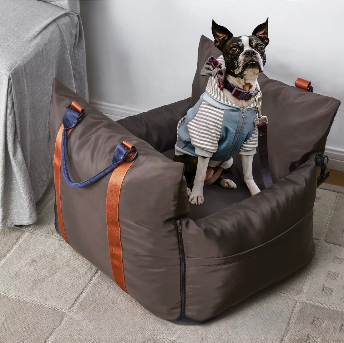 Dog Car Seat - Olive