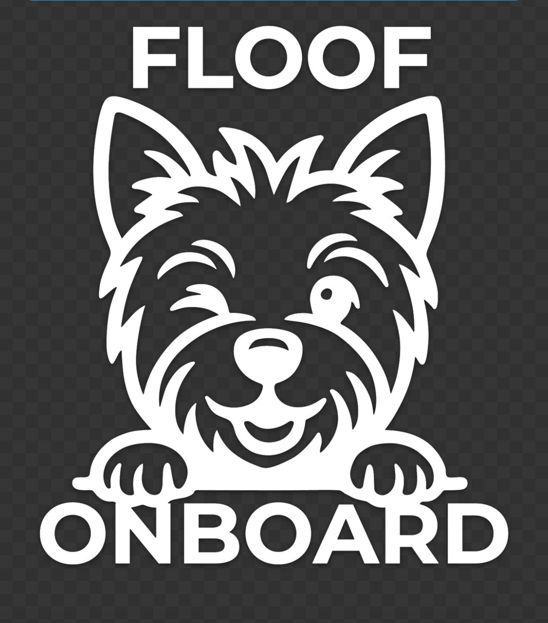 Car Decal - Yorkie