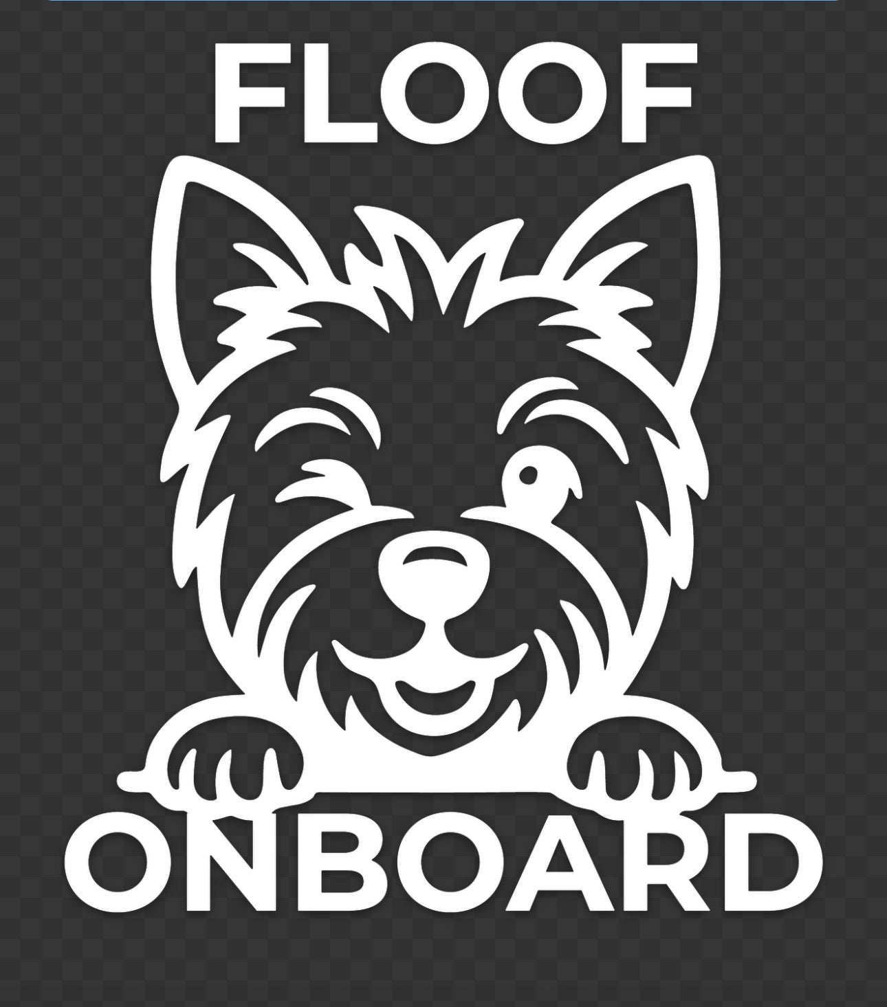 Car Decal - Yorkie