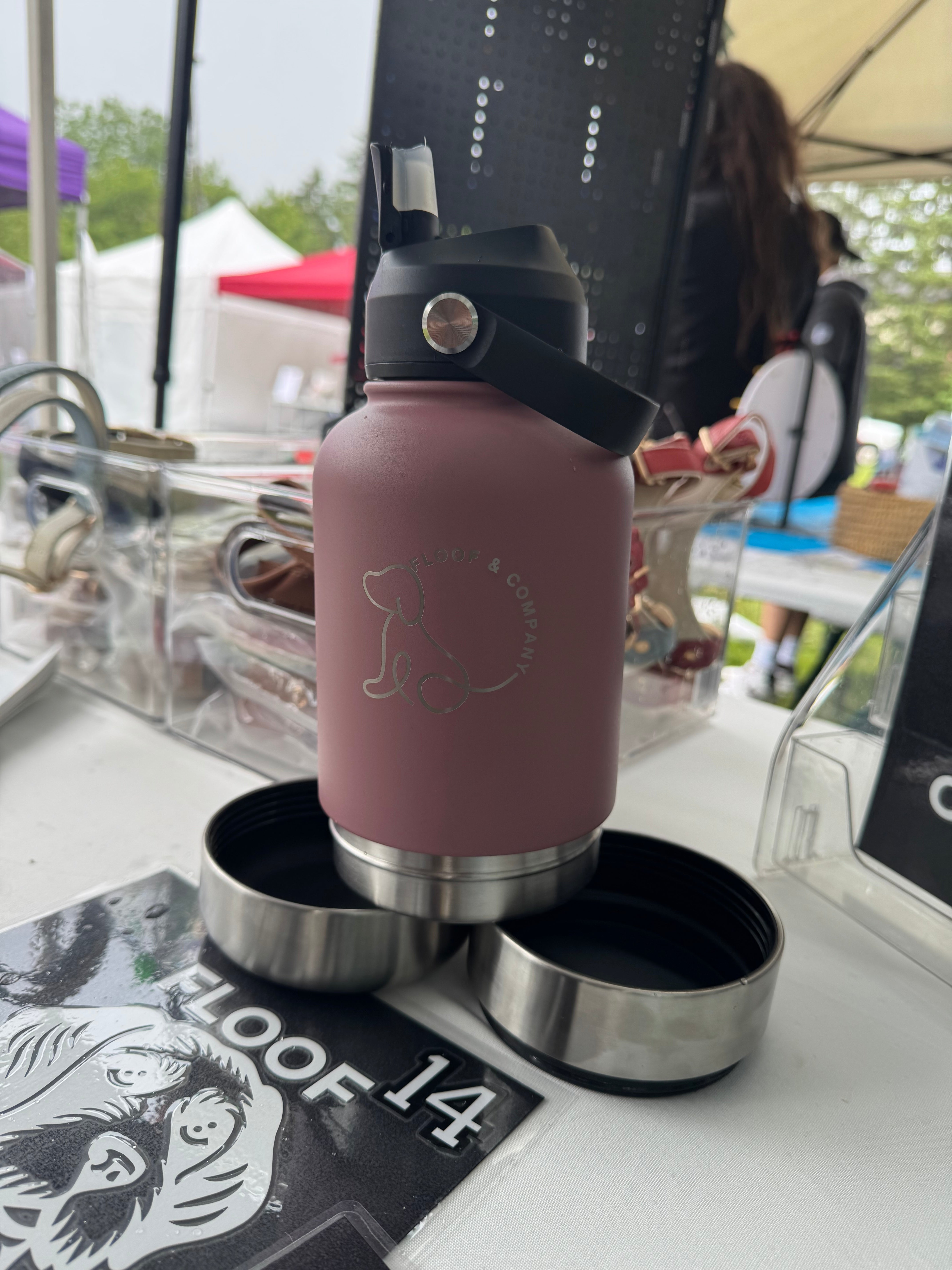 3 in 1 Waterbottle - Rose