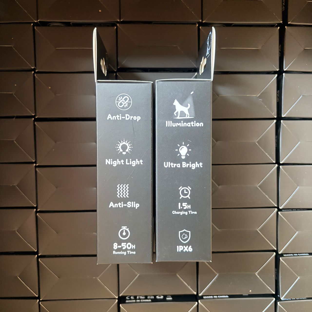 Poop Bag Dispenser with Flashlight